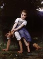 La Bourrique Öl auf Leinwand Realismus William Adolphe Bouguereau